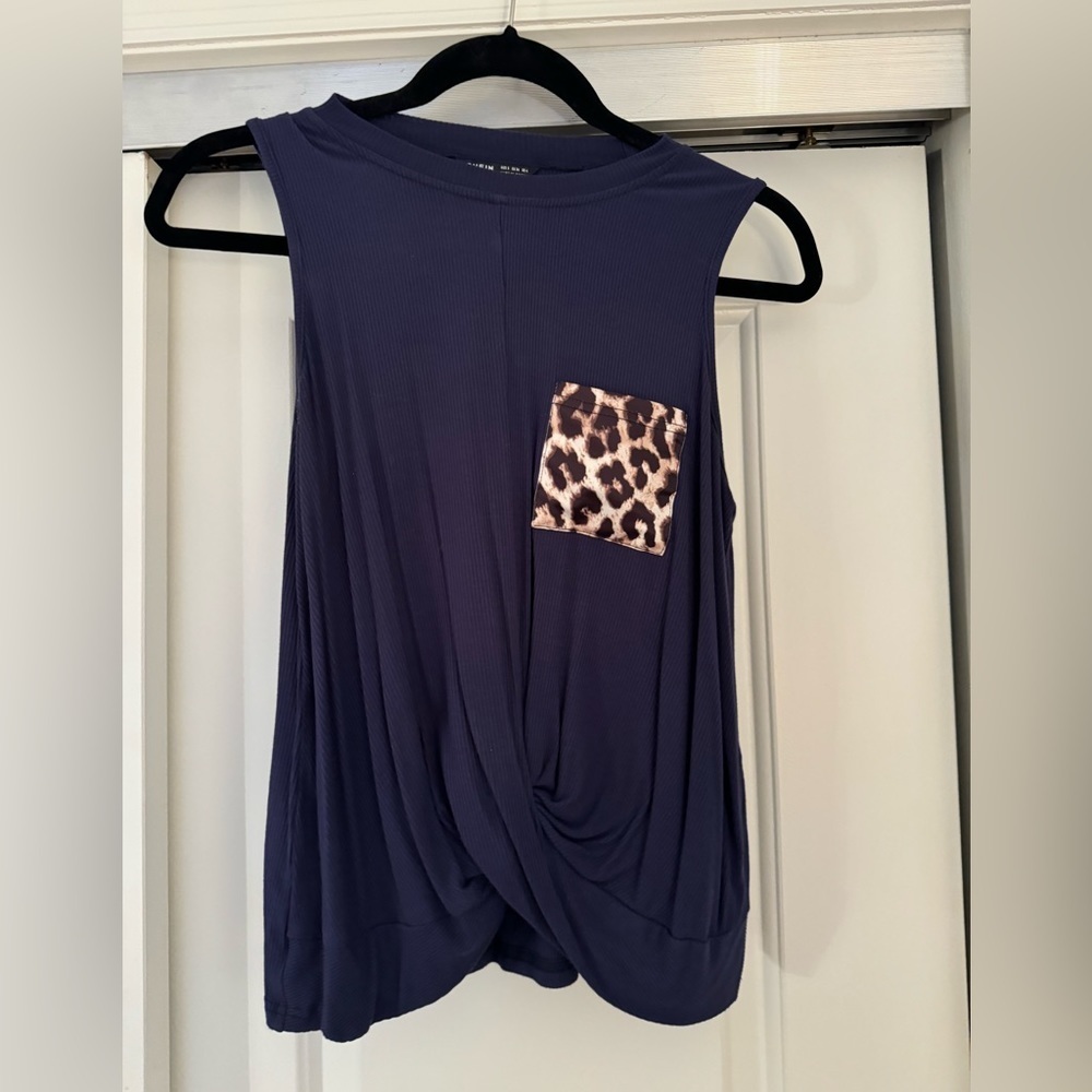 leopard Pocket tank